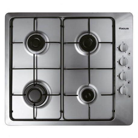 33-Plaque de Cuisson FOCUS F400X 4 Feux 60 cm Inox